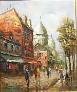 Henri Royer Vue sur Montmartre unknow artist